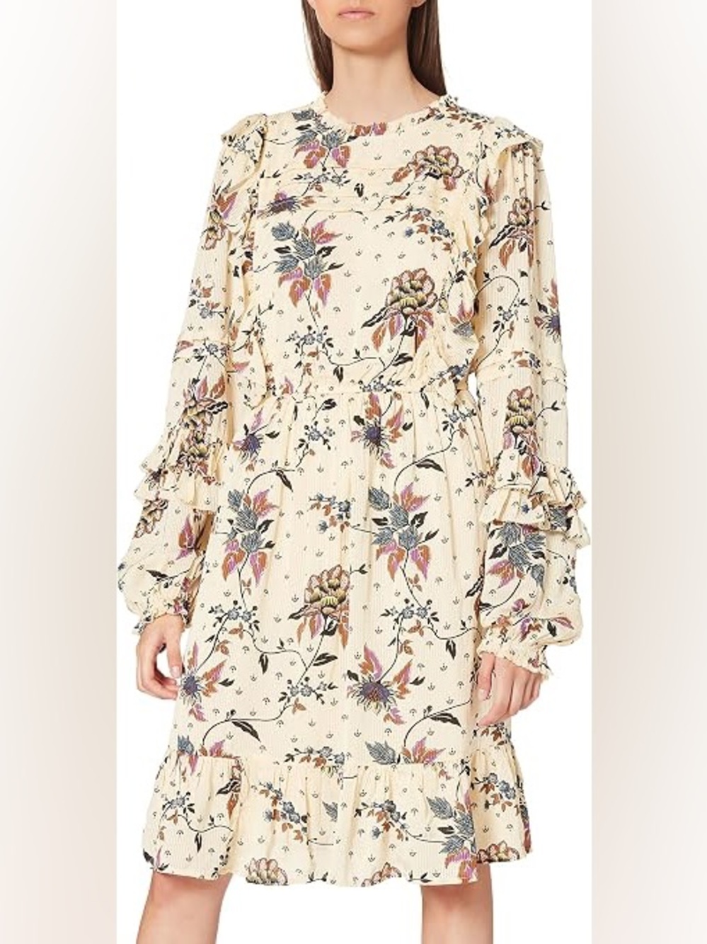 SCOTCH & SODA | Floral Ruffle Tiered Dress